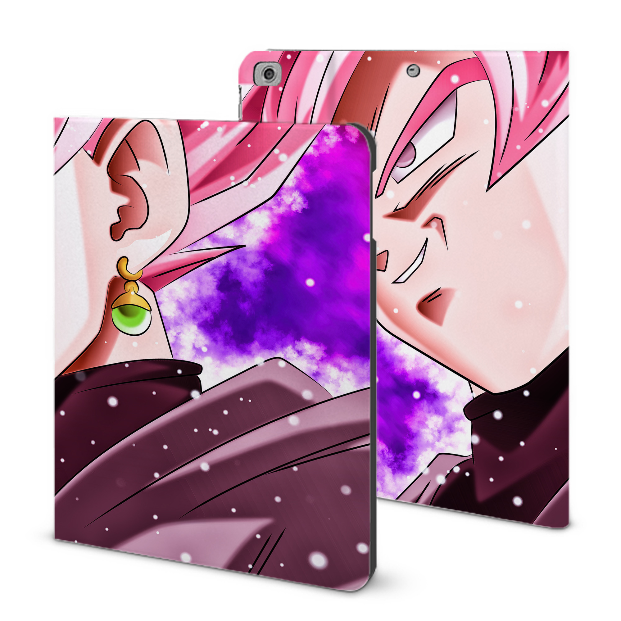 （画像用） ドラゴンボール DRAGON BALL IPad ケース ブック型 PUレザー TPU 耐衝撃 軽量 薄型 ペン収納なし 全面保護 IPad 各モデル対応